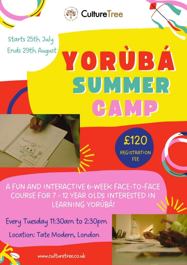 Community Spotlight: Yorùbá Summer Camp